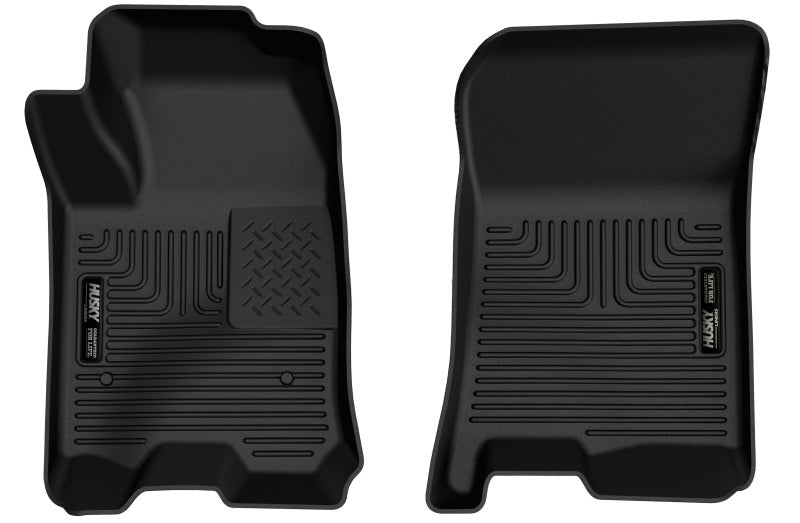 Husky Liners WeatherBeater Floor Liners - Chevy Colorado & GMC Canyon - 2023 Chevrolet Colorado /GMC Canyon WeatherBeater Black Floor Liners (part 13221)