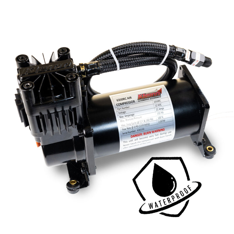 Kleinn 150 PSI Air Compressor - Waterproof/ 100 Percent Duty Cycle - 6350RC - view 2