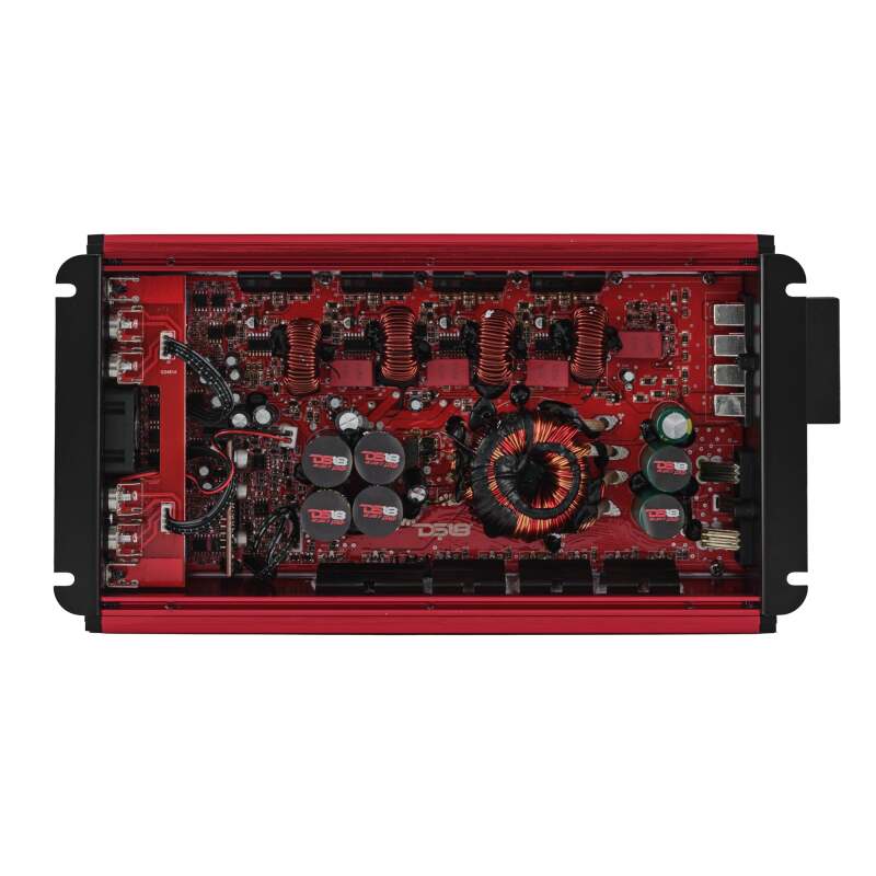 DS18 4-Channel Class D Amplifier - 4 x 250W @ 4Ω - FRP-2.4K4/RD - view 5