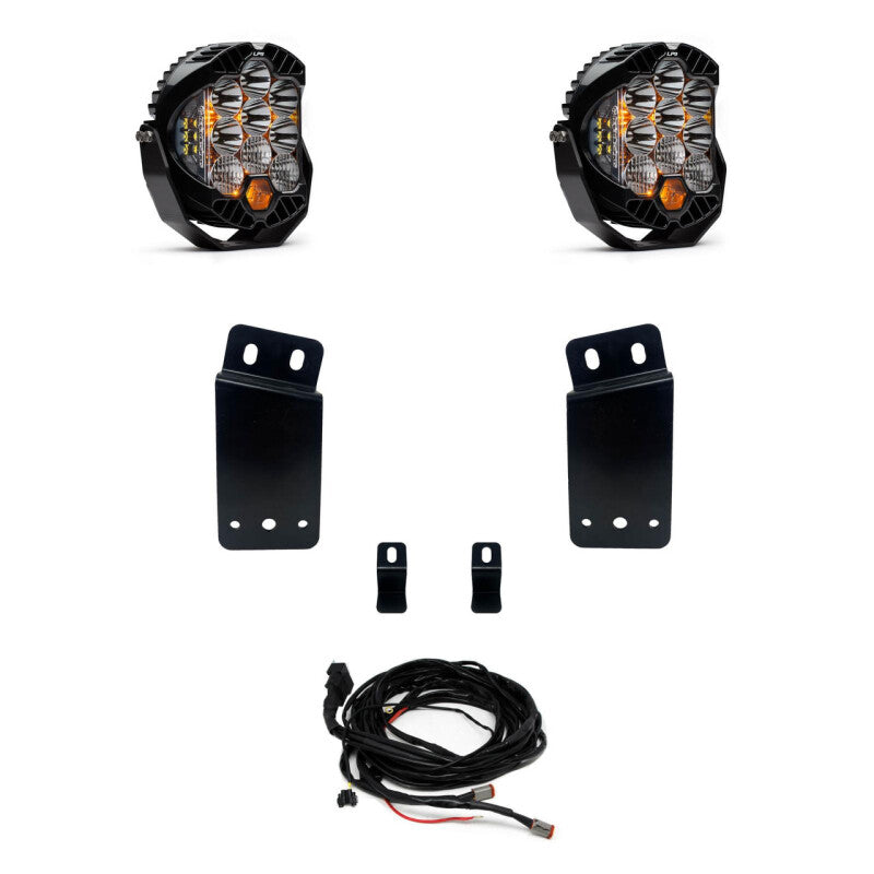 Baja Designs LED Light Kits - Ram - 21+ Dodge Ram TRX LP9 Series Bumper Kit (part 448044)