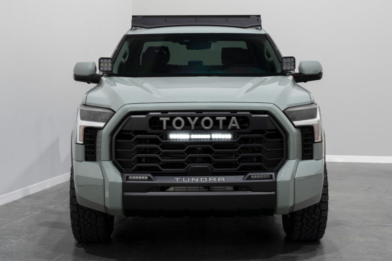 Diode Dynamics 2022+ Toyota Tundra TRD Pro Grille Light Bar Kit - Amber Combo - DD7416 - view 5