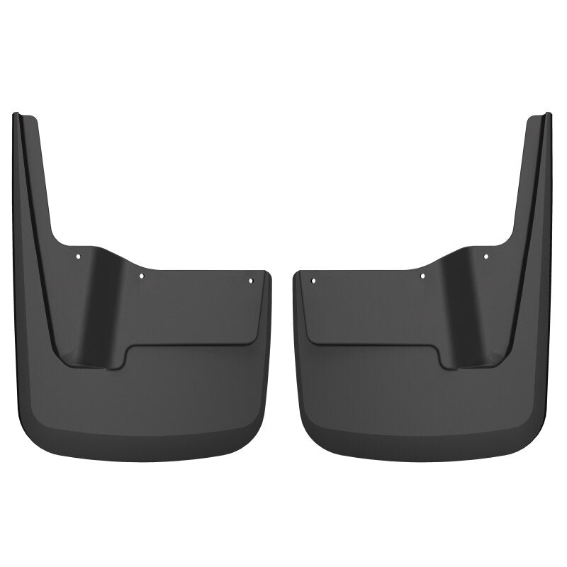 Husky Liners Custom-Molded Mud Guards - 20-23 GMC Sierra 2500/3500 HD (Excl. Dually) Rear Mud Guards - Black