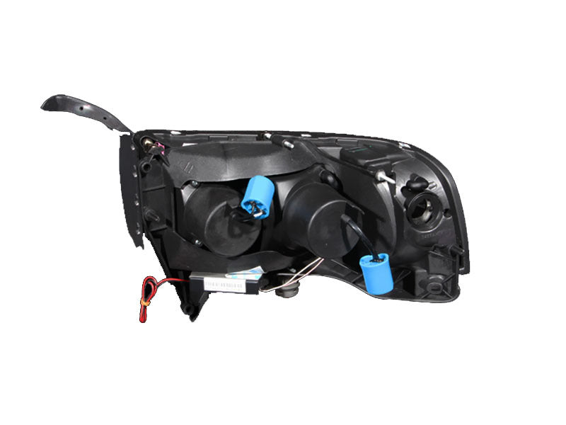 ANZO Projector RX Halo Headlights, Black - 1994-2001 Ram 1500, 1994-2002 Ram 2500/3500 - ANZO part 111065 view 2