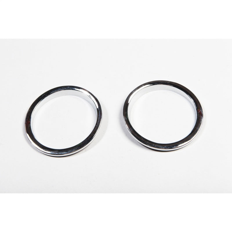 Rugged Ridge Turn Signal Bezel Trim Chrome for 2007-2018 Jeep Wrangler JK