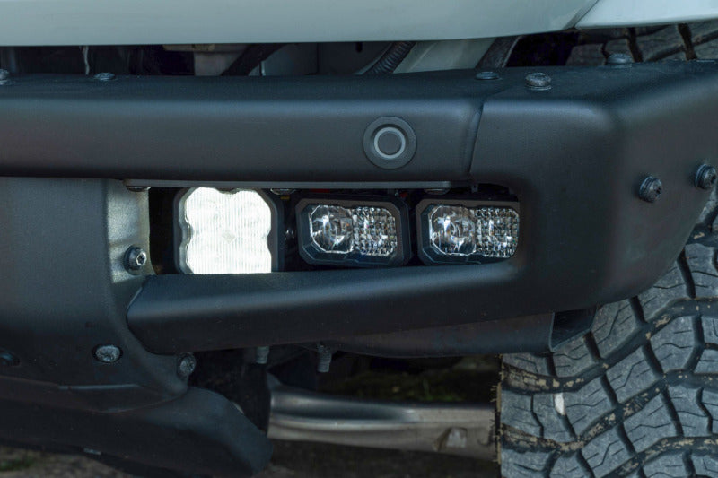 Diode Dynamics 2021 Ford Bronco Stage Series Fog Pocket Kit - Yellow Pro - DD7181 - view 2