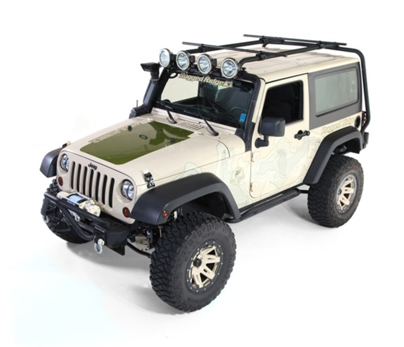 Rugged Ridge Roof Rack | 2007-2018 Jeep 2-Door Jeep Wrangler