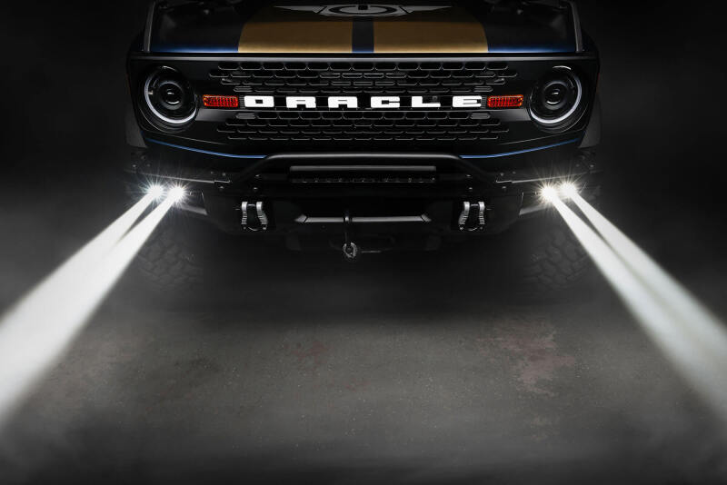 ORACLE Lighting 21-24 Ford Bronco Off Road Laser and LED Fog Light Kit for Steel Bumper - 5928-LZZ-001 - view 3