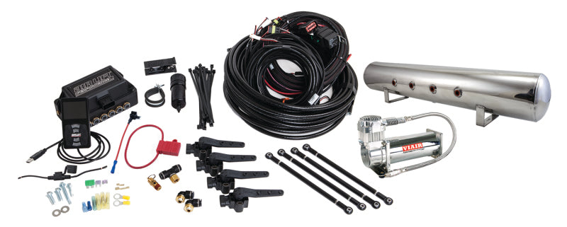 Air Lift Performance 3H Air Management System - 3/8 in. Air Line - 5 Gal Polished Tank + VIAIR 444C (part 27798)