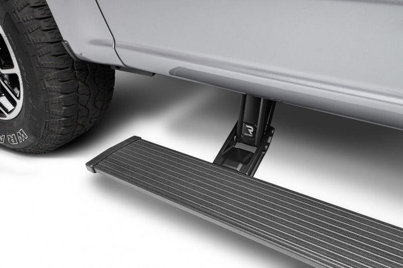 AMP Research PowerStep Running Boards - 2018 Dodge Ram 1500/2500/3500 Regular/Crew/Mega Cabs PowerStep Plug N Play - Black