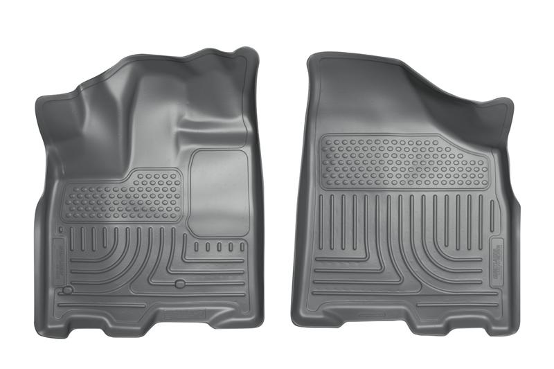 Husky Liners WeatherBeater Floor Liners - Toyota & Lexus - 13 Toyota Sienna WeatherBeater Gray Front Floor Liners (part 18852)