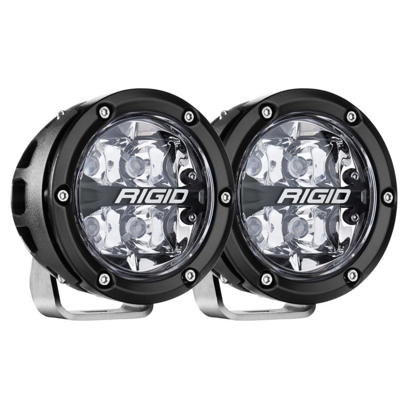 Rigid Industries 4in Spot - RGBW Backlight (Pair) (part 36402)