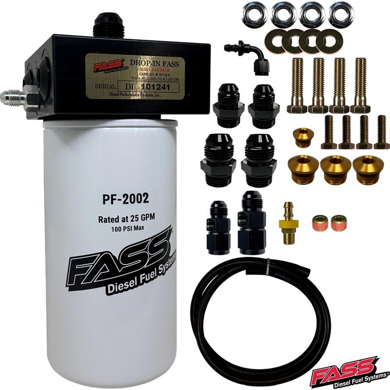 FASS Drop-In Series Diesel Fuel System (DIFSHD3001)