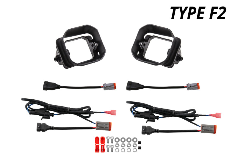 Diode Dynamics SS3 Type X Fog Light Mounting Kit - DD6380P - view 7