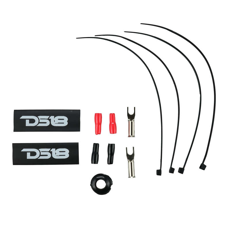 DS18 8-Gauge Amplifier Installation Kit - Advance - Red - AKIT8.RD - view 2