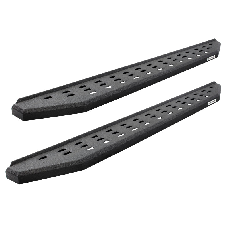 Go Rhino RB20 Running Boards - 1999-2016 Ford F-250/F-350 RB20 Complete Kit w/RB20 + Brkts (69418087T) - part 69418087T