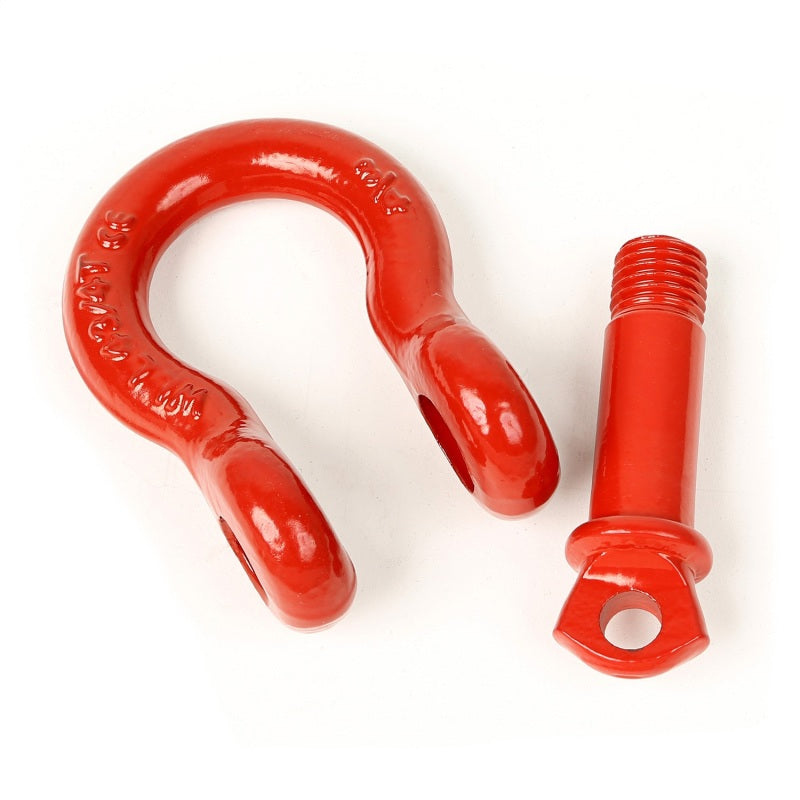 Rugged Ridge Red 3/4in D-Shackles | Universal Fit 4