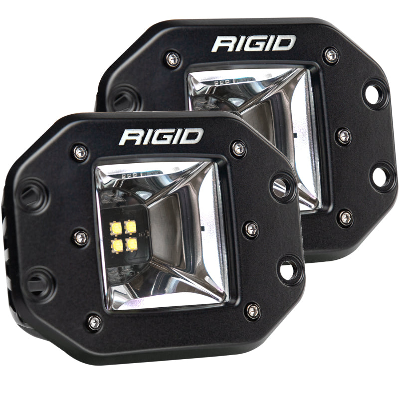 Rigid Industries Radiance+ Scene RGBW - Flush Mount (Pair) (part 682153)