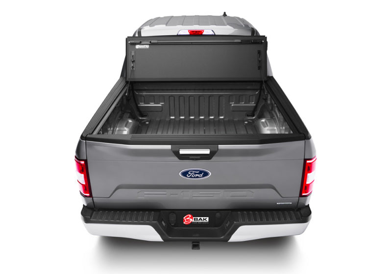 BAKFlip MX4 Hard Folding Tonneau Cover - 2015-2020 Ford F-150 5ft 7in Bed - BAK part 448329 view 8