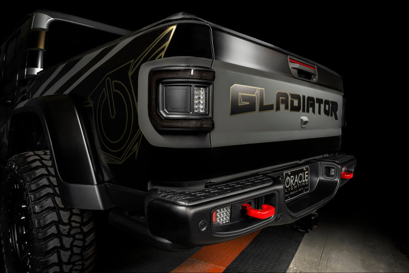 ORACLE Lighting 2020+ Jeep Gladiator JT Flush Mount LED Tail Lights - Tinted Lens - 5882-504-T - view 2
