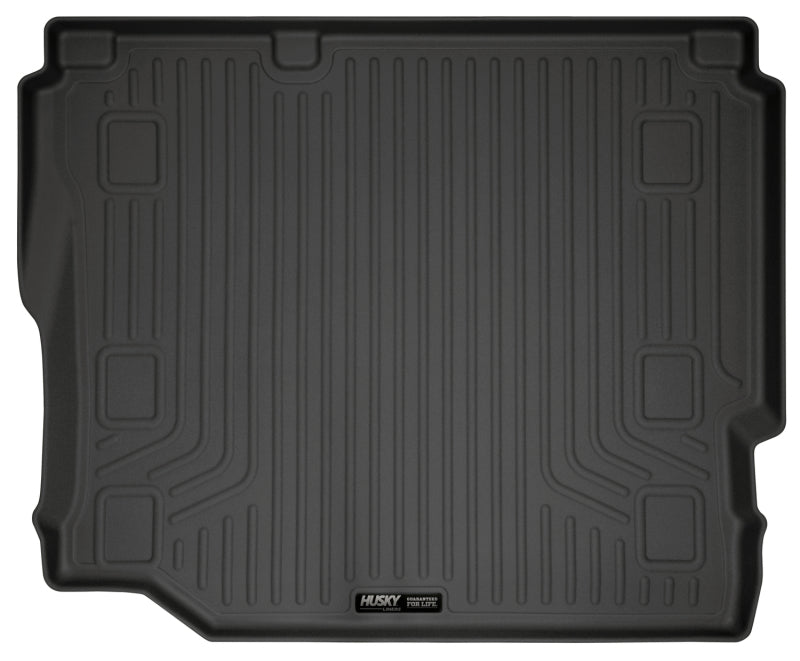 Husky Liners WeatherBeater Cargo & Trunk Liners - Jeep Wrangler & Gladiator - 19-24 Jeep Wrangler JLU WeatherBeater Black Rear Cargo Liner (20721) (part 20721)