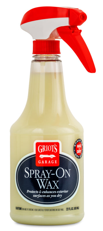 Griot's Garage Spray-On Wax - 22oz (Case of 6) - 10962