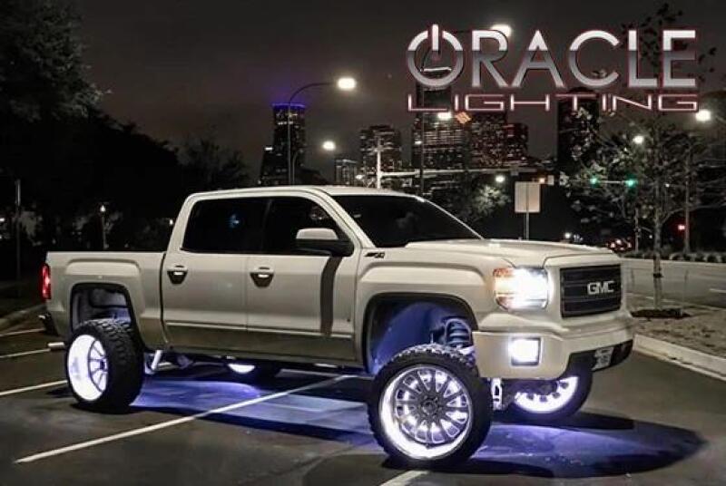 ORACLE Lighting LED Illuminated Wheel Rings - Double LED - White - 4228-001 - view 3