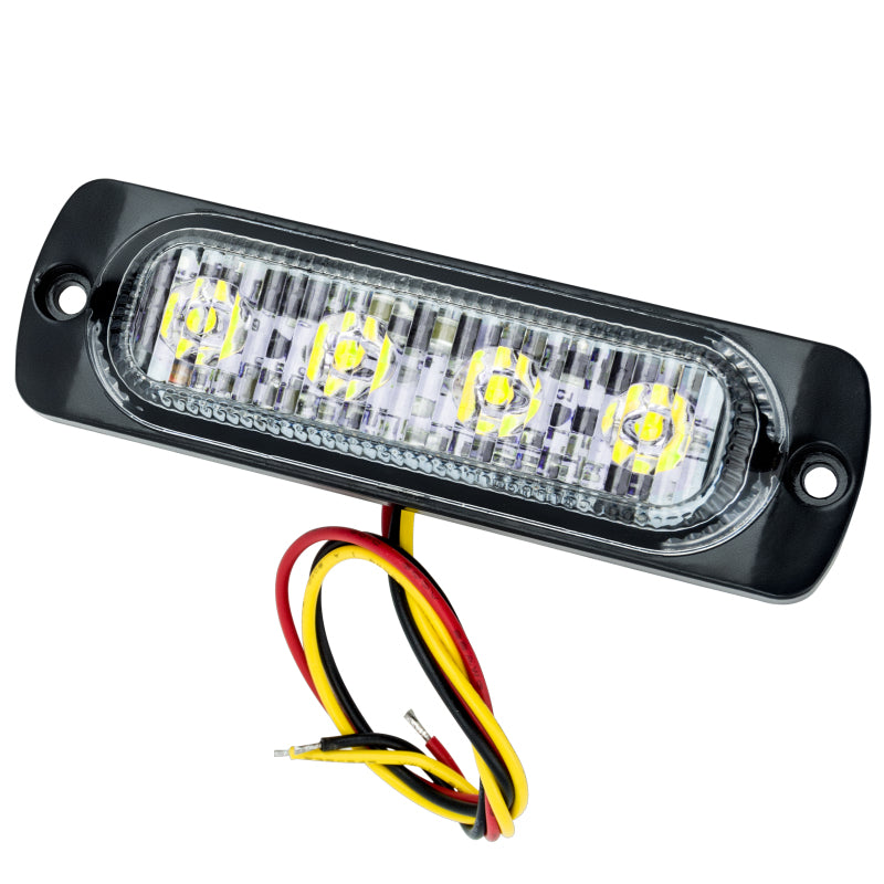 ORACLE Lighting 4 LED Dual Color Slim Strobe - Amber/White - 3512-023 - view 2