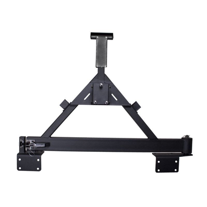Rugged Ridge Tire Carrier XHD Rear Bumper for 1976-2006 Jeep CJ/Jeep Wrangler