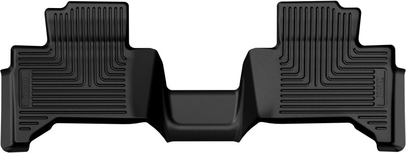Husky Liners WeatherBeater Floor Liners - Toyota Land Cruiser & Lexus GX/LX - 24 Lexus GX550/Toyota Land Cruiser 2nd Row WeatherBeater Floor Liner (part 14991)