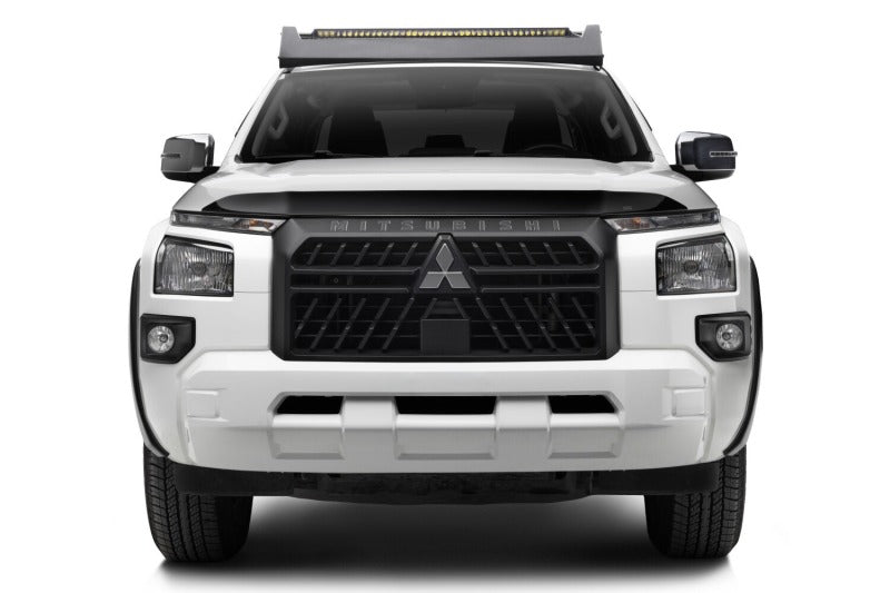 Husky Liners Aeroskin Hood Protector for 2024-2025 Mitsubishi Triton - Smoke - view 4