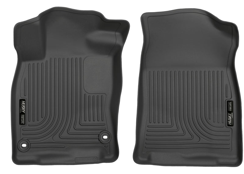 Husky Liners X-act Contour Floor Liners - Honda & Acura - 16-18 Honda Civic X-Act Contour Black Front Floor Liners (part 52141)
