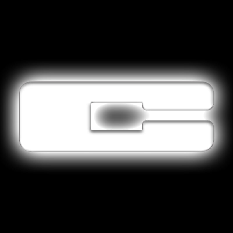 ORACLE Lighting Universal Illuminated LED Letter Badges - Matte Wht Surface Finish - view 2