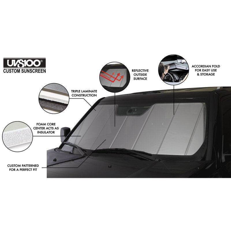 Covercraft 24-26 Toyota Tacoma UVS100 Custom Sunscreen - view 4