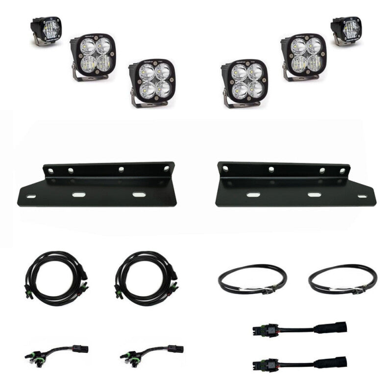 Baja Designs LED Light Kits - 2021+ Ford Raptor Aftermarket Pro Fog Pocket Kit - part 448056