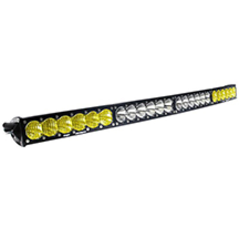 Baja Designs OnX6+ Arc LED Light Bars - OnX6 Arc Series Dual Control Pattern 40in LED Light Bar - Amber/White (part 524003DC)