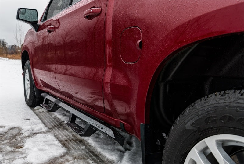 N-Fab EpYx Drop Steps, Cab Length - 2007-2019 Silverado/Sierra Extended Cab Gas - N-Fab part EXC07QC-TX view 5