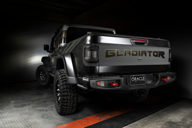 ORACLE Lighting 2020+ Jeep Gladiator JT Flush Mount LED Tail Lights - Tinted Lens - 5882-504-T - view 8