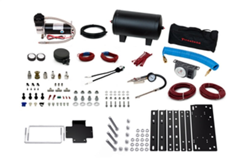 Firestone Air Command Single-Path Analog Extreme Duty Compressor Kit with Air Tank - For Ride-Rite Air Helper Springs - Firestone part 2902