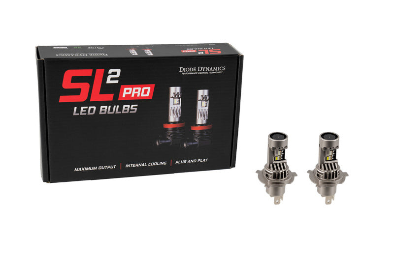 Diode Dynamics H4 White SL2 Pro LED Bulbs (Pair) - DD0492P - view 3