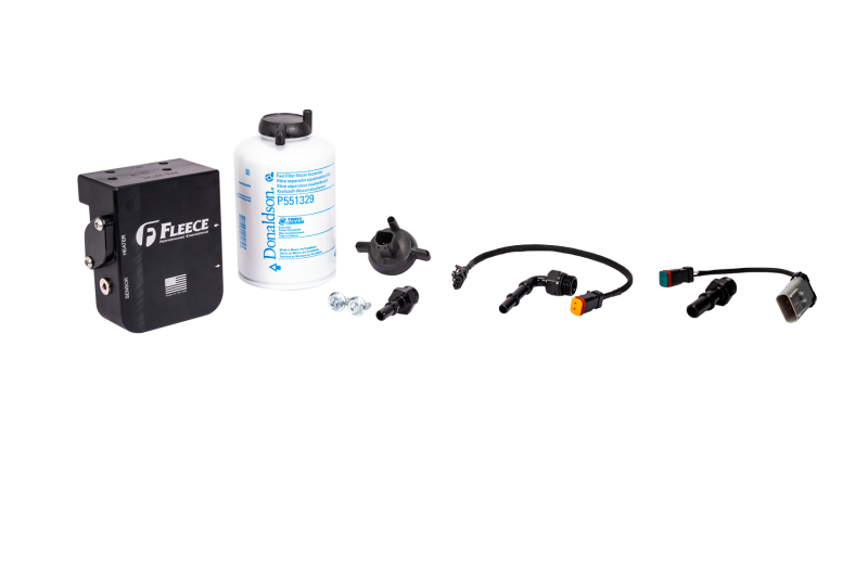 Fleece Performance Under Bed Spin-On Fuel Filter Assembly - 2013-2024 Ram 2500/3500 6.7L Cummins - Fleece part FPE-CUMM-UBFA-1324