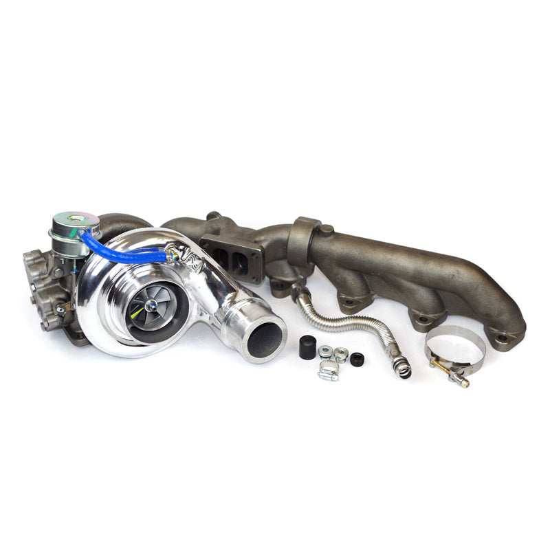 Industrial Injection Silver Bullet 64mm Single Turbo Kit for 2013–2018 Ram 2500/3500 6.7L Cummins (22C401)