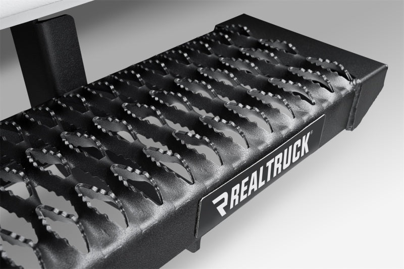 N-Fab Growler Fleet Running Boards, Cab Length - 2009-2015 Ram 1500 & 2010-2018 Ram 2500/3500 Crew Cab - N-Fab part GFD09CC-TX view 2
