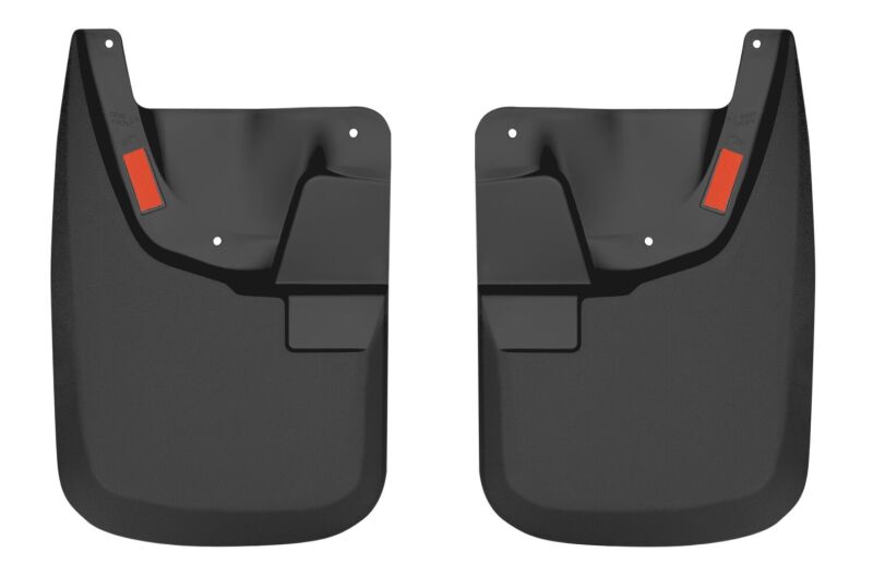 Husky Liners Custom-Molded Mud Guards - 11-12 Ford F-250/F-350 SuperDuty Custom-Molded Front Mud Guards