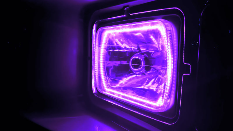 ORACLE Lighting Pre-Installed Lights 7x6 IN. Sealed Beam - ColorSHIFT Halo - 6908-333 - view 8
