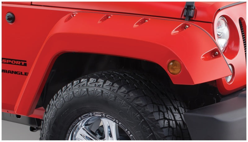 Bushwacker Pocket Style Flares 2pc | 2007-2018 Jeep Wrangler 4