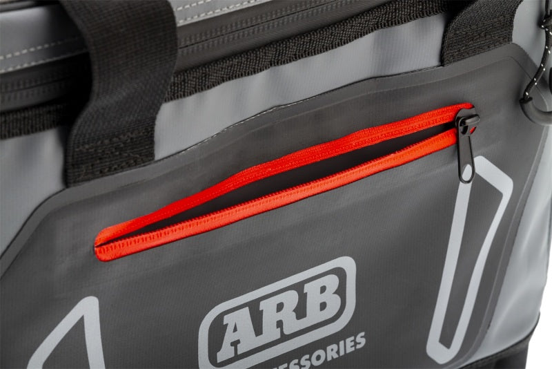 ARB Cooler Bag Charcoal w/ Red Highlights 15in L x 11in W x 9in H Holds 22 Cans - 10100376 - view 5