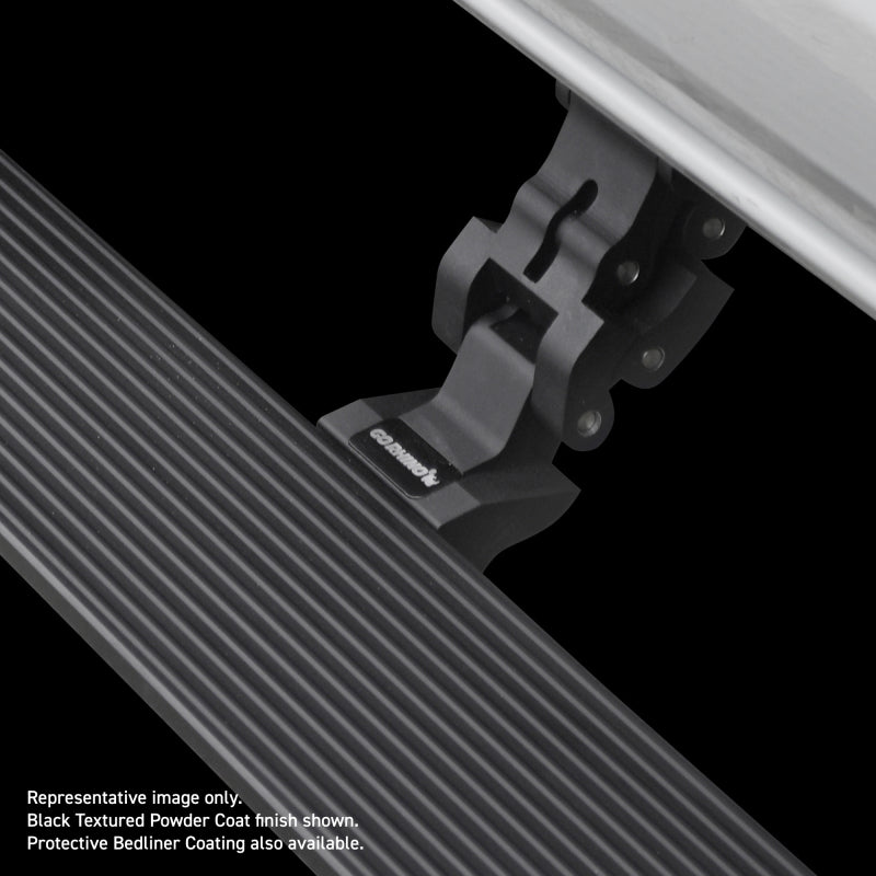 Go Rhino E1 Electric Running Boards, Bedliner Finish - 2022-2023 Toyota Tundra CrewMax - Go Rhino part 20443587T view 6
