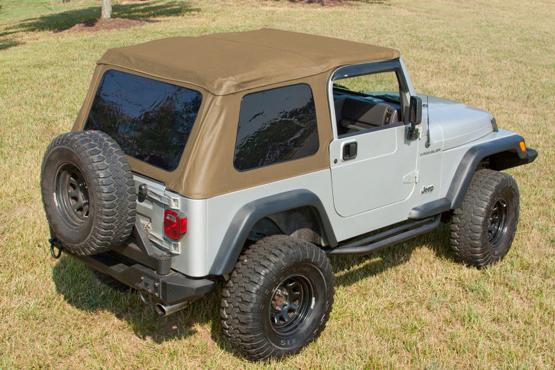Rugged Ridge Bowless XHD Soft Top Spice for 1997-2006 Jeep Wrangler TJ - view 2