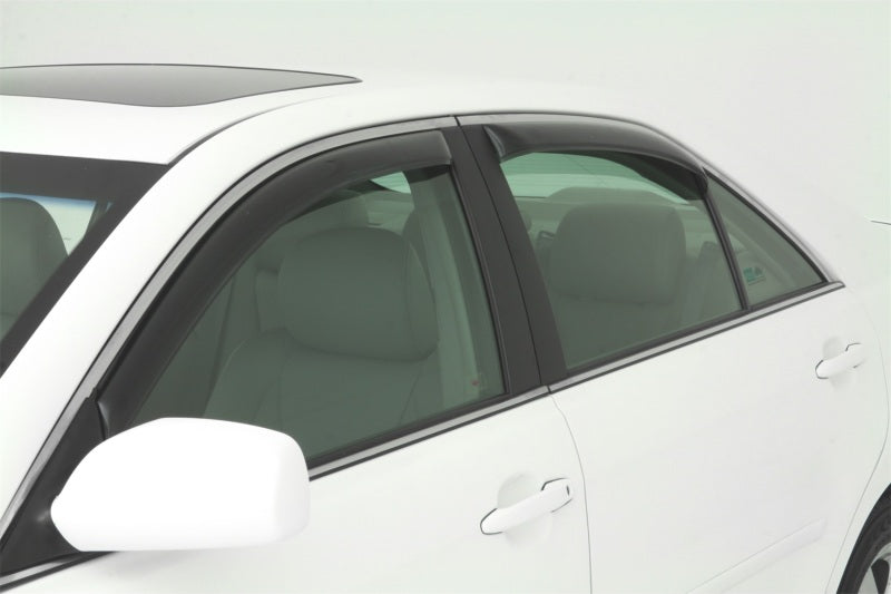 AVS Ventvisor In-Channel Front & Rear Window Deflectors 4pc for 2007-2011 Toyota Camry - Smoke - view 3