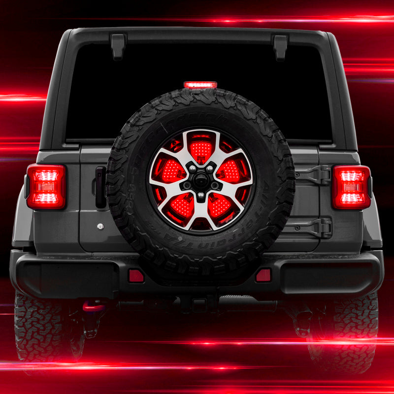 XKGLOW Jeep 5th Wheel Light w/ Brake, Running, Reverse and Turn Signal Lights - XK041019